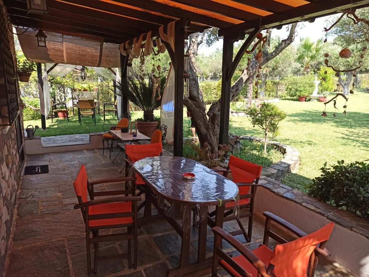 Feggaropetra By The Sea Villa Ормос Пангиас Екстериор снимка